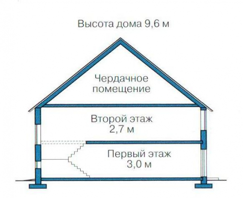 Разрез дома 31-45
