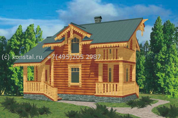 Проект дома 10-15